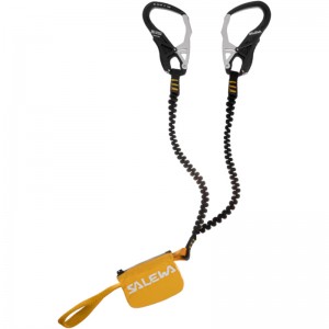 Salewa Set Via Ferrata Ergo Core Klettersteigset black/yellow