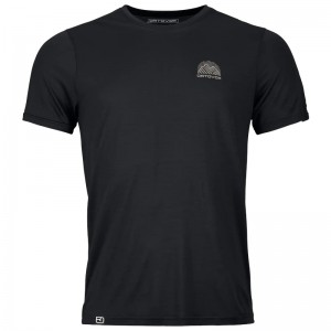 Ortovox 120 Cool Tec Mountain Stripe - T-Shirts M?nner