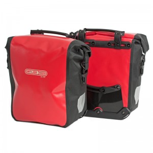 Ortlieb Sport Roller City rot/schwarz (Paar)
