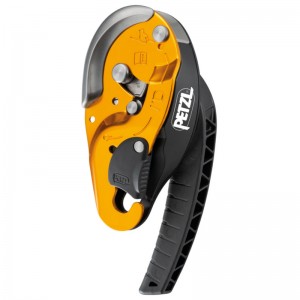 Petzl I?D S selbstbremsendes Abseilger?t mit Anti Panik Funktion gelb