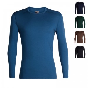 Icebreaker BF200 Oasis L/S Crewe Unterw?sche lang M?nner