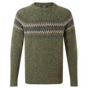 Sherpa Dumji Crew Sweater evergreen XL