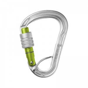 Edelrid HMS Strike Screw FG II silver