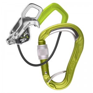 Edelrid Mega Jul Belay Kit Bulletproof screw II Sicherungsger?t oasis