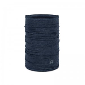 Buff Merino Lightweight solid night blue