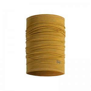 Buff Merino Lightweight maize multistripes
