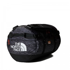 The North Face Base Camp Duffel TNF black TNF tiger str S