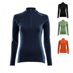 Aclima Warmwool 200 Mock Neck Zip Woman Unterw?sche lang Frauen