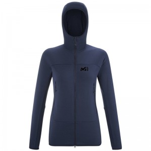 Millet Fusion Grid Hoodie Women Fleecejacke Frauen