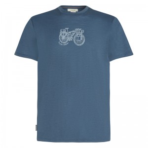 Icebreaker Merino 150 Tech Lite 3 SS Adventure ride dawn T-Shirts M?nner