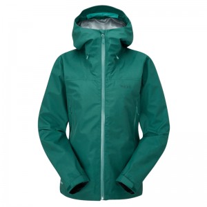 Rab Namche GTX Jacket Women green slate M