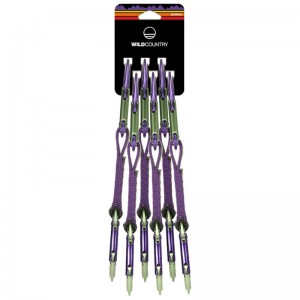 Wild Country Session Quickdraw purple/green 6x12 cm