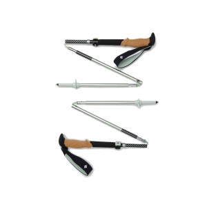 Black Diamond Pursuit FLZ Trekking Poles black-foam green M/L