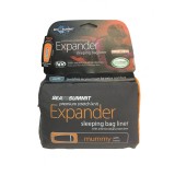 Sea To Summit Premium Stretch Expander Liner Mummy with Hood pacific blue