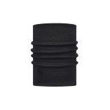 Buff Merino Heavyweight Neck Warmer solid black