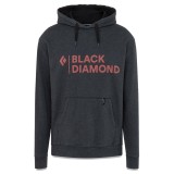 Black Diamond Stacked Logo Hoody Pullover Männer