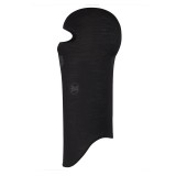 Buff Lightweight Merino Wool Balaclava solid black one size
