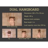Captain Fingerfood "Dual" Hangboard f?r die Hosentasche
