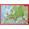 Georelief Reliefpostkarte Europa