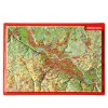Georelief Reliefpostkarte Dresden
