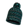 Buff Knitted & Polar Hat Valya turquoise