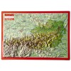Georelief Reliefpostkarte Österreich
