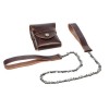 Nordic Pocket Saw Leather Version brown
