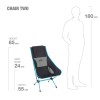 Helinox Chair Two black / cyan blue