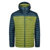 Rab Microlight Alpine Jacket Orion Blue/ Aspen Green L