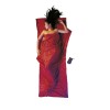 Cocoon TravelSheet Seide/BW monk's red 220 x 90 cm