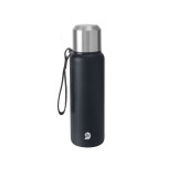 Origin Outdoors Isolierflasche PureSteel 1 Liter schwarz